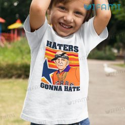 Mattress Mack Shirt Retro Haters Gonna Hate Mattress Mack Houston Astros Kid Tshirt