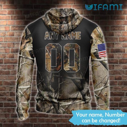 Philadelphia Eagles Army Hoodie 3D Camo USA Flag Personalized Philadelphia Eagles Gift