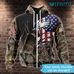 NY Mets Hoodie 3D USA Flag Camo New York Mets Gift - Personalized