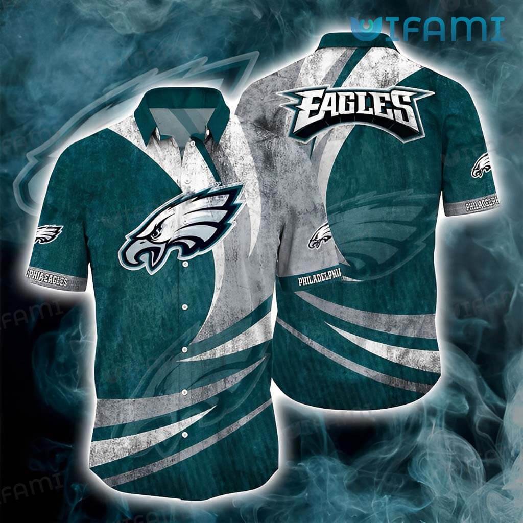 Get Game Day Ready with Our Eagles Hawaiian Shirt!