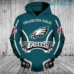 Philadelphia Eagles Hoodie 3D Logo Philadelphia Eagles Gift