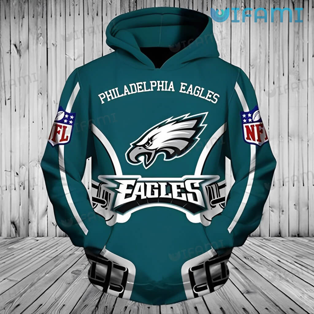 Score a Touchdown with our Eagles Hoodies!