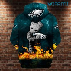 Philly Eagles Hoodie 3D It’s In My DNA Fire Philadelphia Eagles Gift