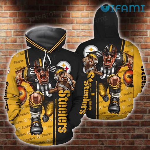 Pittsburgh Steelers Hoodie 3D Mascot Steelers Gift