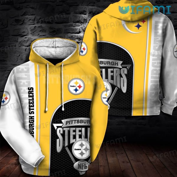 Pittsburgh Steelers Hoodie 3D Grenade Skull Logo Steelers Gift