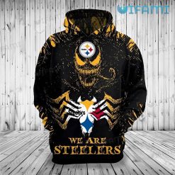 Steelers Hoodie 3D Venom We Are Steelers Pittsburgh Steelers Unique Gift