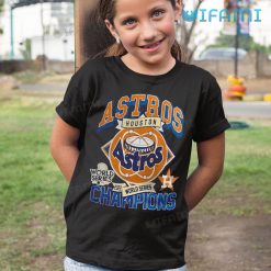 Vintage Astros Shirt World Series Champions 2022 Houston Astros Kid Tshirt