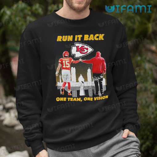 Andy Reid Shirt Mahomes Run It Back One Team One Vision Chiefs Gift