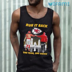 Andy Reid Shirt Mahomes Run It Back One Team One Vision Chiefs Tank Top