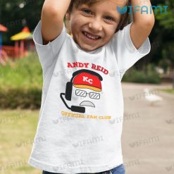 Andy Reid Shirt Official Fan Club Kansas City Chiefs Kid Tshirt