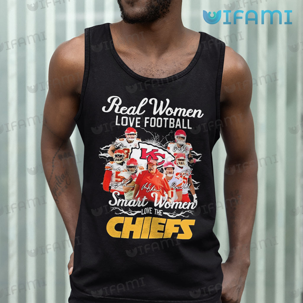 Andy Reid Shirt Real Women Love Football Smart Women Love The Chiefs Gift