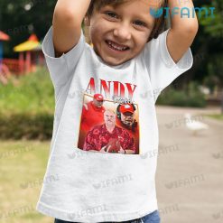 Andy Reid Shirt Reid Hold Ball Kansas City Chiefs Kid Tshirt