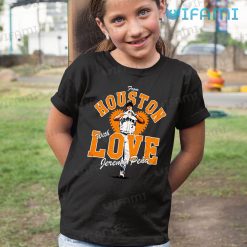 Astros Shirt From Houston With Love Jeremy Pena Houston Astros Kid Tshirt