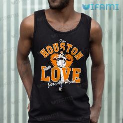Astros Shirt From Houston With Love Jeremy Pena Houston Astros Tank Top