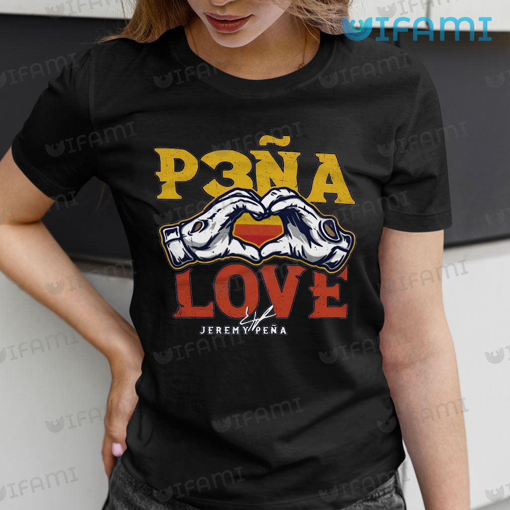 Jeremy Pena Shirt Signature Houston Astros Gift - Personalized Gifts:  Family, Sports, Occasions, Trending