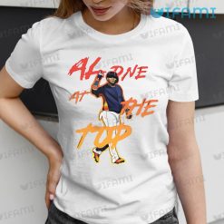 Astros T Shirt Jeremy Pena Alone At The Top Houston Astros Gift