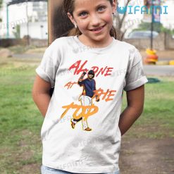 Astros T Shirt Jeremy Pena Alone At The Top Houston Astros Kid Tshirt