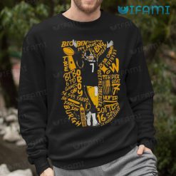 Ben Roethlisberger Shirt Big Ben Achievements Pittsburgh Steelers Sweatshirt