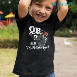 Ben Roethlisberger Shirt QB Ben 7 Pittsburgh Steelers Kid Tshirt