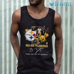 Ben Roethlisberger Shirt Splatter Pattern Signature Steelers Tank Top