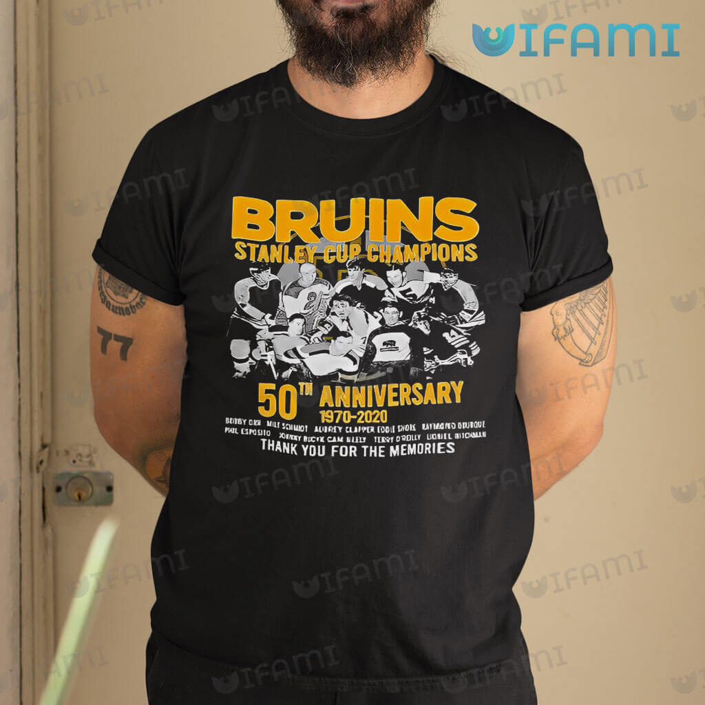 Boston Bruins Shirt 50th Anniversary 1970 2020 Bruins Gift