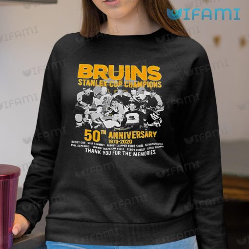 Boston Bruins Shirt 50th Anniversary 1970 2020 Bruins Gift