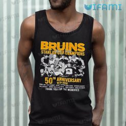 Boston Bruins Shirt 50th Anniversary 1970 2020 Bruins Tank Top