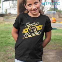 Boston Bruins Shirt Fade Effect Bruins Kid Shirt