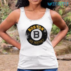 Boston Bruins Shirt Ice Hockey Fade Effect Bruins Tank Top