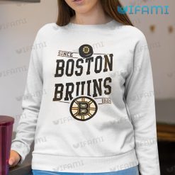 Boston Bruins Shirt Since 1924 Bruins Sweashirt