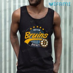 Boston Bruins Shirt Vintage Logo Hockey Bruins Tank Top