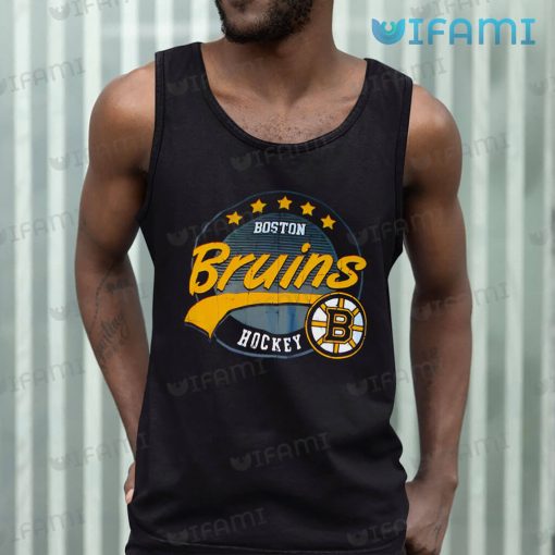Boston Bruins Shirt Vintage Logo Hockey Bruins Gift