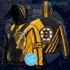 Boston Bruins Zip Up Hoodie Bear Logo Custom Bruins Gift