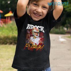 Brock Purdy Shirt Emotions In Competition 49ers Kid Tshirt