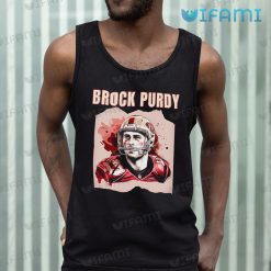 Brock Purdy Shirt Wearing Football Helmet 49ers Tank Top