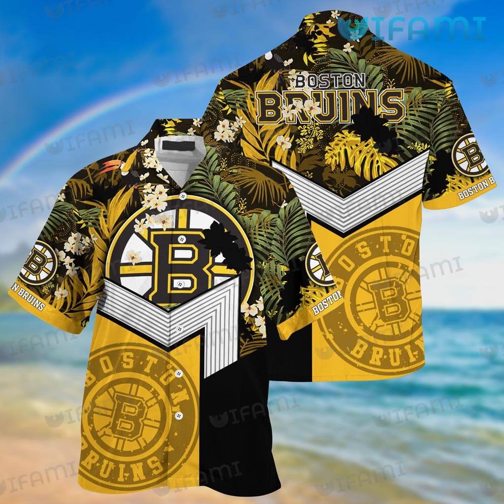 Island-Inspired Style: Bruins Hawaiian Shirt and Beach Short Pairing