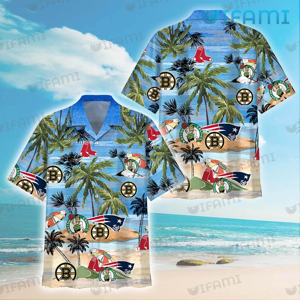 Bruins Hawaiian Shirt Patriots Celtics Red Sox Beach Boston Bruins Gift -  Personalized Gifts: Family, Sports, Occasions, Trending
