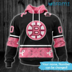 Bruins Hoodie 3D Paisley Fight Against Cancer Custom Bruins Gift