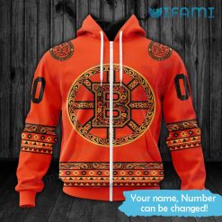 Bruins Hoodie The Truth and Reconciliation Day Custom AOP Boston Bruins Zipper