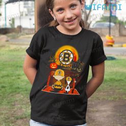 Bruins Shirt Charlie Brown Snoopy Halloween Boston Bruins Kid Shirt