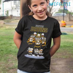 Bruins Shirt Marchand Bergeron Pastrnak Signature Boston Bruins Kid Shirt