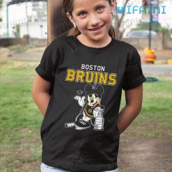 Bruins Shirt Mickey Stanley Cup Hockey Boston Bruins Kid Shirt
