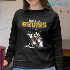 Bruins Shirt Mickey Stanley Cup Hockey Boston Bruins Sweashirt