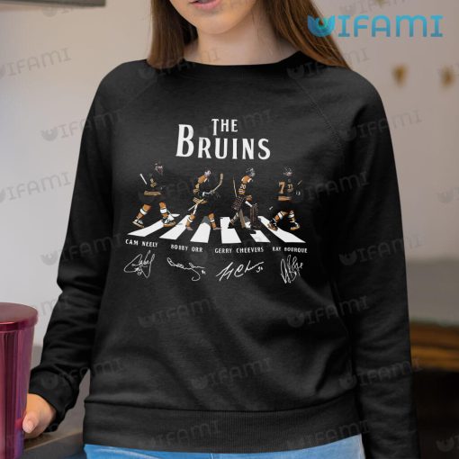 Bruins Shirt Neely Orr Cheevers Bourque The Beatles Boston Bruins Gift