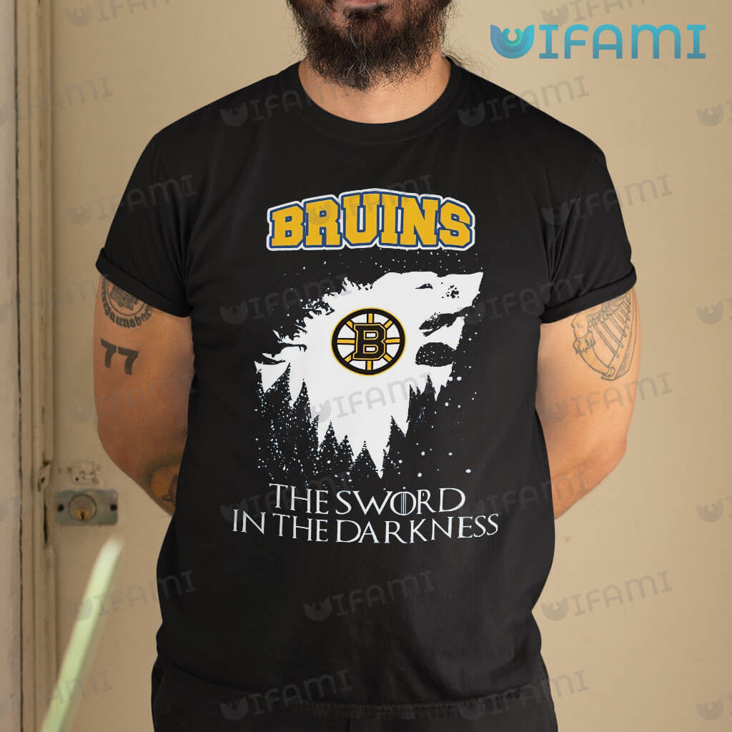 Bruins Shirt The Sword In The Darkness Boston Bruins Gift