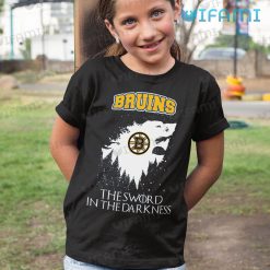 Bruins Shirt The Sword In The Darkness Boston Bruins Kid Shirt