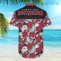 Buccaneers Hawaiian Shirt Hibiscus Palm Leaves Tampa Bay Buccaneers Present