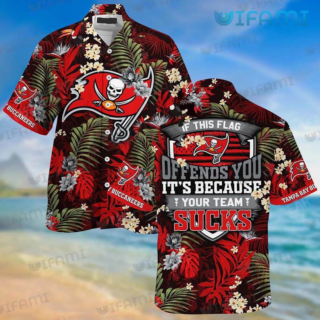 Unleash Summer Vibes with Buccaneers Hawaiian Shirt