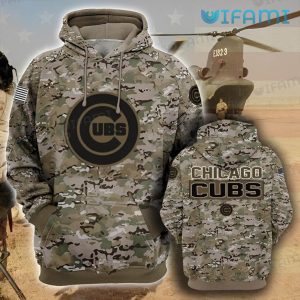 Chicago Cubs Hoodie 3D Camouflage AOP Cubs Gift