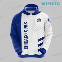Chicago Cubs Hoodie 3D White Gucci Pattern Cubs Gift 2